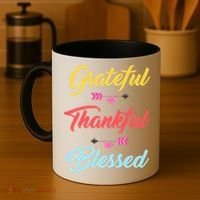 Grateful Thankful Blessed Coffee Mug thumb 4