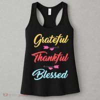 Grateful Thankful Blessed Women's Tank Top thumb 3