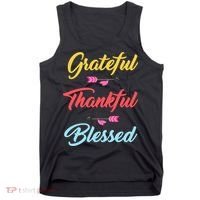 Grateful Thankful Blessed Tank Top thumb 0