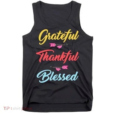 Grateful Thankful Blessed Tank Top