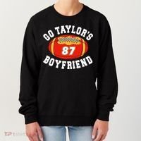 Go TaylorS Boyfriend I Just Here For Travis Women's Sweatshirt thumb 0
