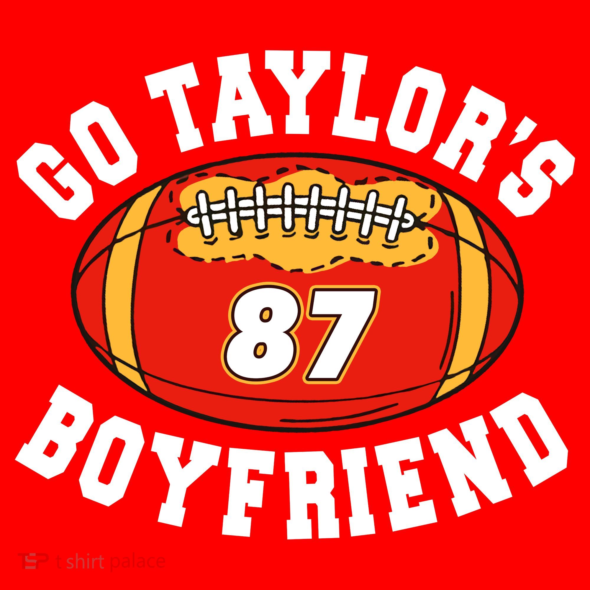 Go TaylorS Boyfriend I Just Here For Travis T-Shirt