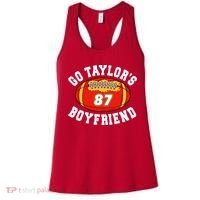 Go TaylorS Boyfriend I Just Here For Travis Women's Tank Top thumb 0