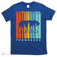 Gatlinburg Tennessee Bear Great Smoky Mountains Hiking Retro Gift T-Shirt thumb 0