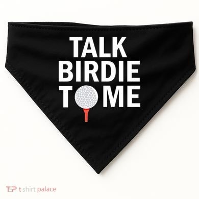 Golf Talk Birdie USA-Made Doggie Bandana