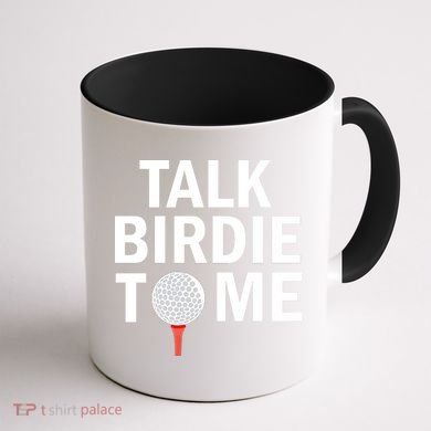 Golf Talk Birdie Coffee Mug back
