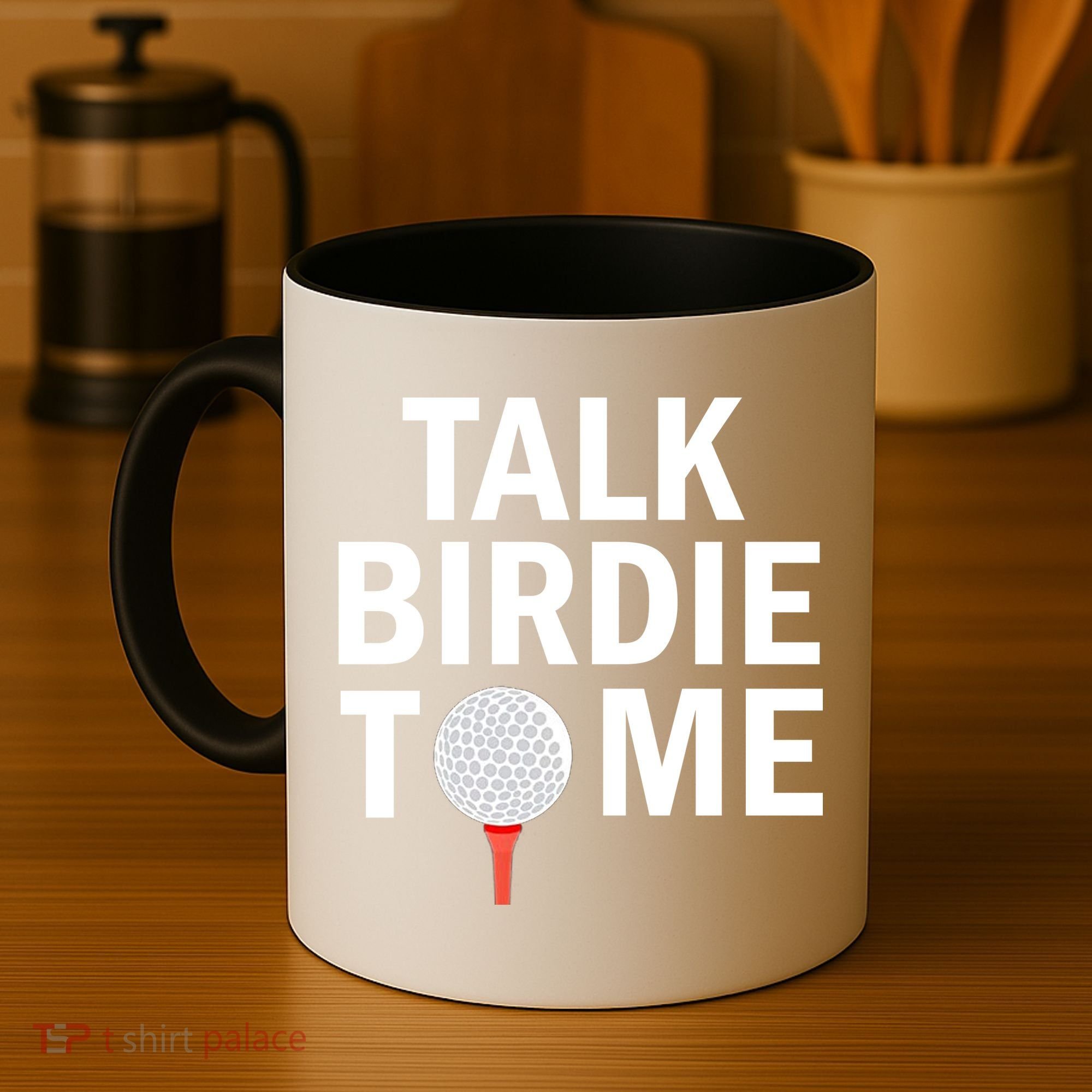 Golf Talk Birdie Coffee Mug