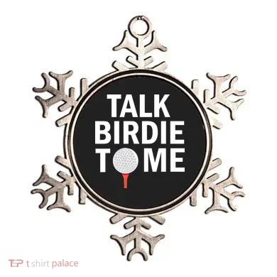 Golf Talk Birdie Ornament