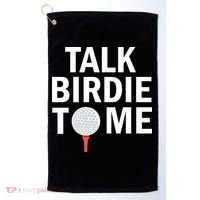 Golf Talk Birdie Golf Towel thumb 0