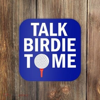 Golf Talk Birdie Coaster