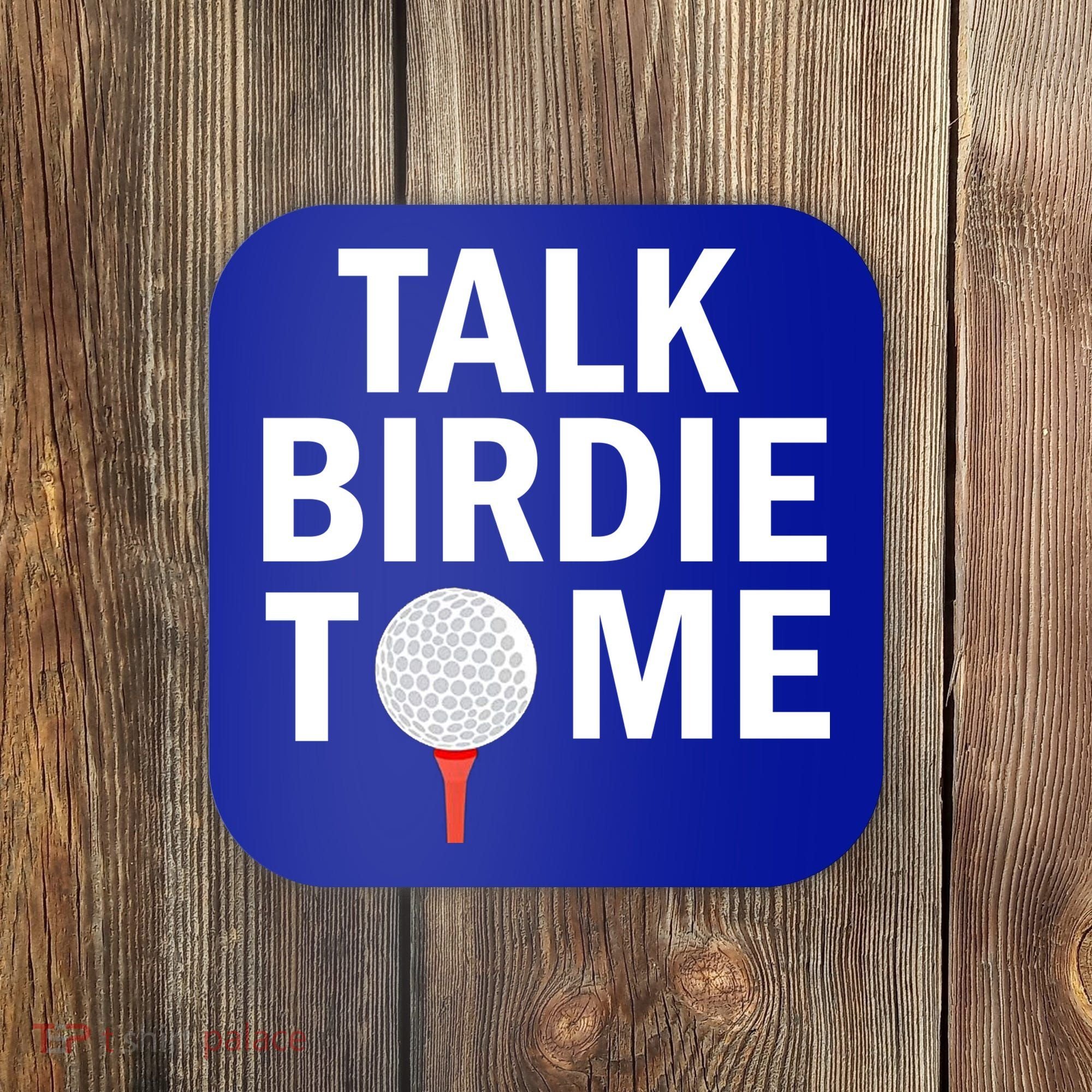 Golf Talk Birdie Coaster