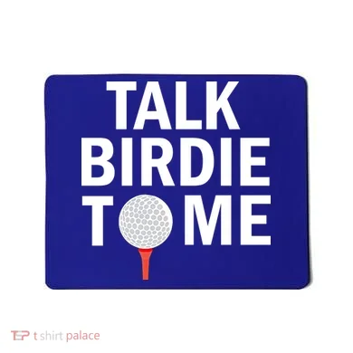Golf Talk Birdie Mousepad