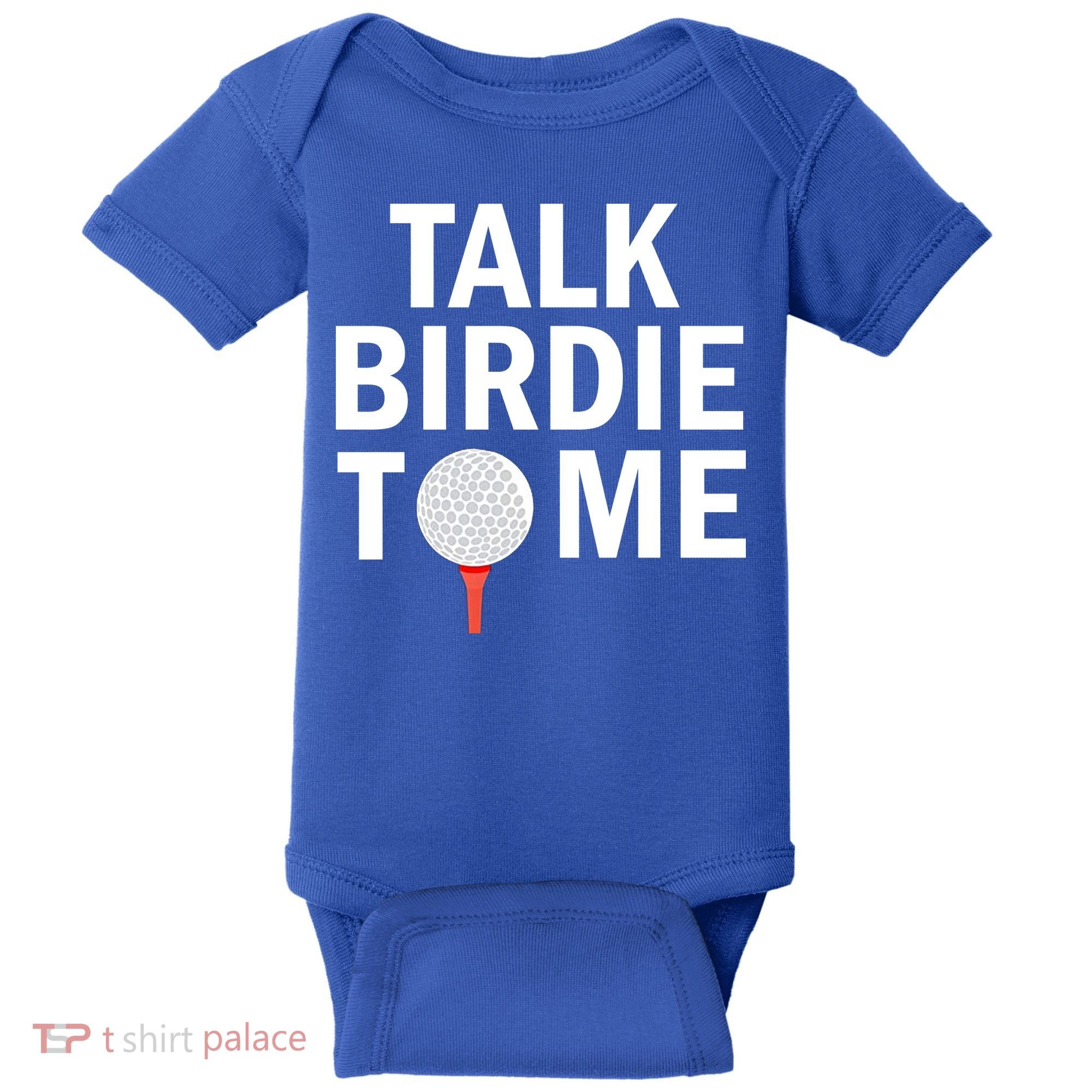 Golf Talk Birdie Baby Bodysuit