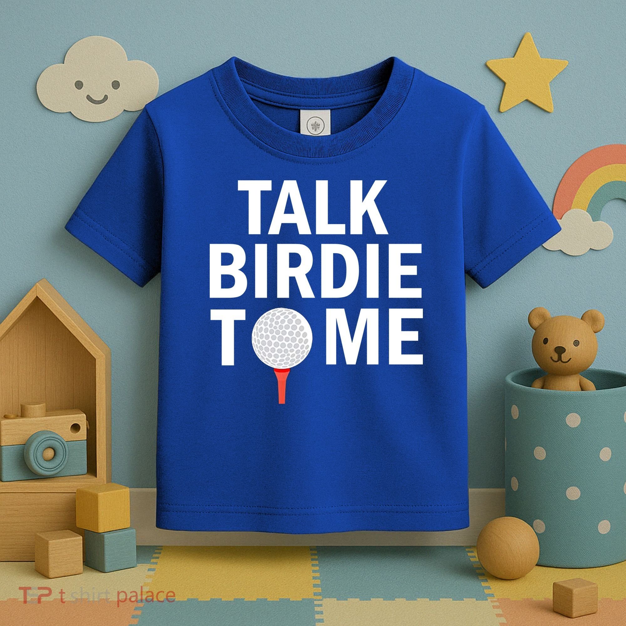 Golf Talk Birdie Toddler T-Shirt