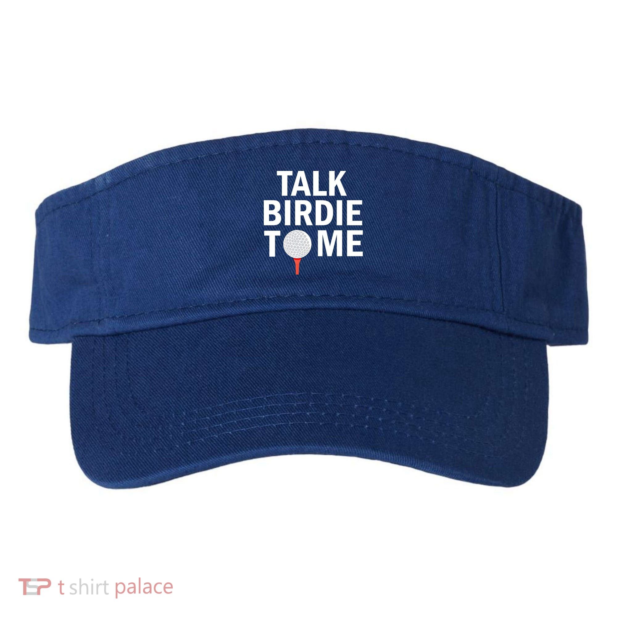 Golf Talk Birdie Visor