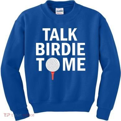 Golf Talk Birdie Kids Sweatshirt