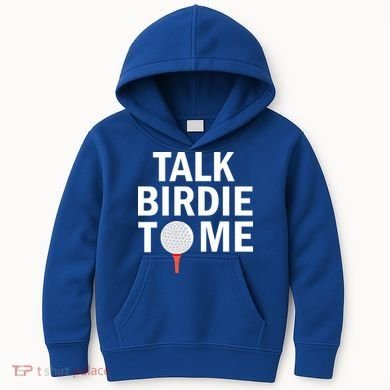 Golf Talk Birdie Kids Hoodie