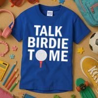 Golf Talk Birdie Kids T-Shirt thumb 3