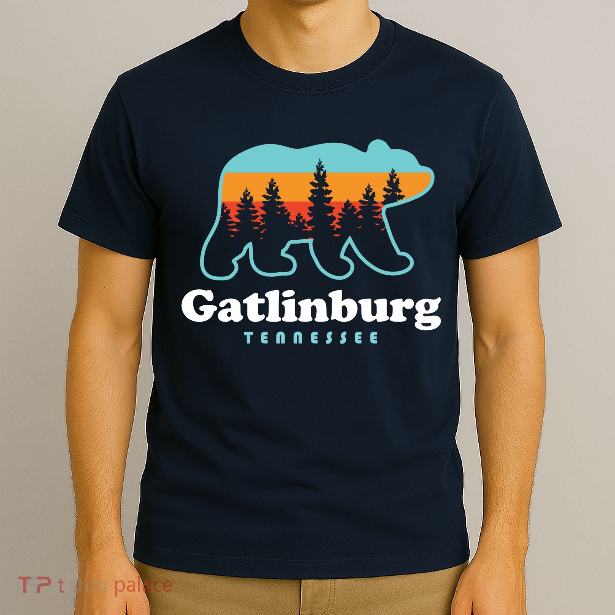 Gatlinburg Tennessee Bear Great Smoky Mountains T-Shirt