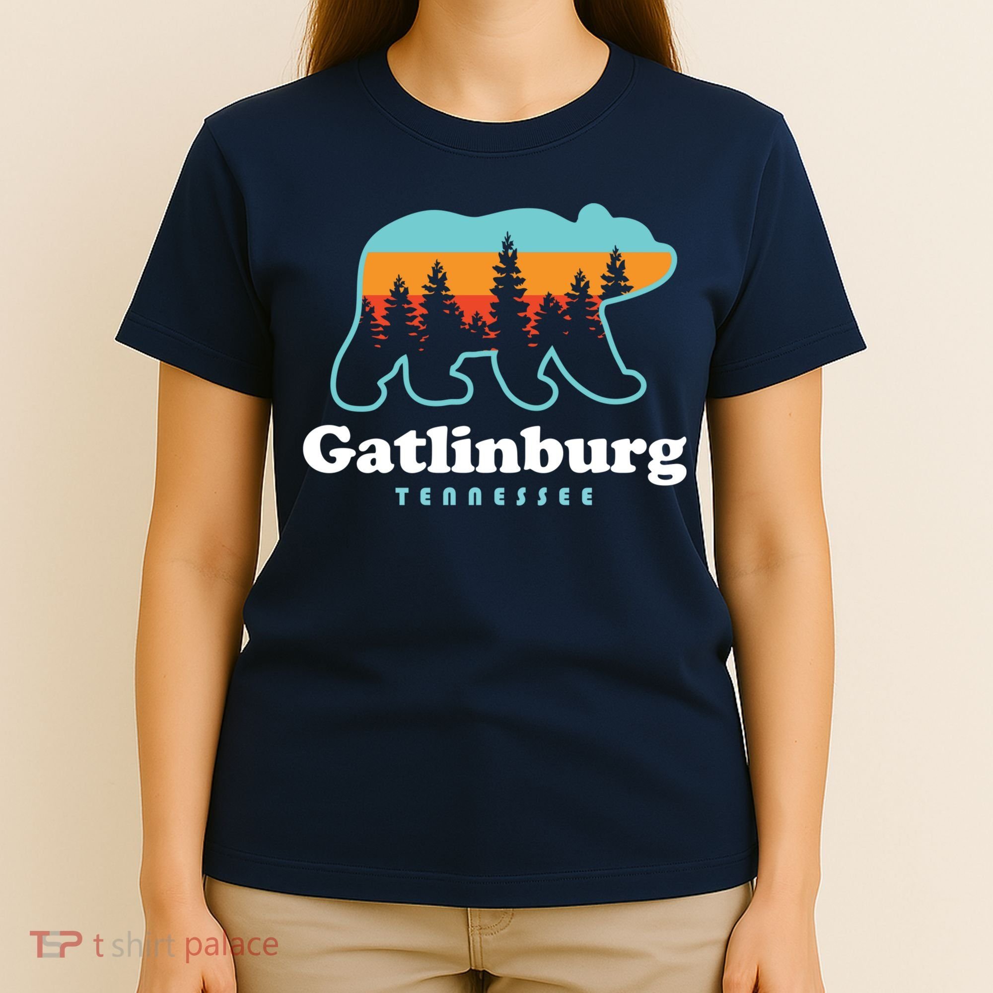 Gatlinburg Tennessee Bear Great Smoky Mountains T-Shirt