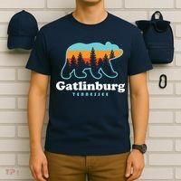 Gatlinburg Tennessee Bear Great Smoky Mountains T-Shirt thumb 6