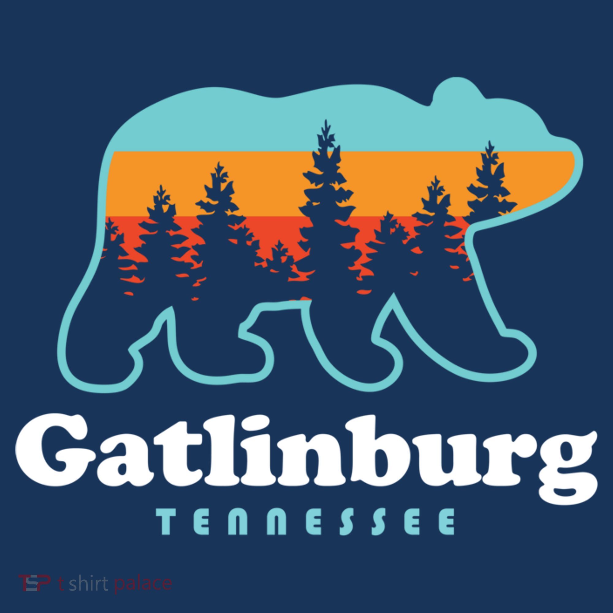 Gatlinburg Tennessee Bear Great Smoky Mountains T-Shirt