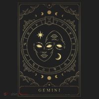 Gemini Tarot Card Zodiac Tumbler thumb 3