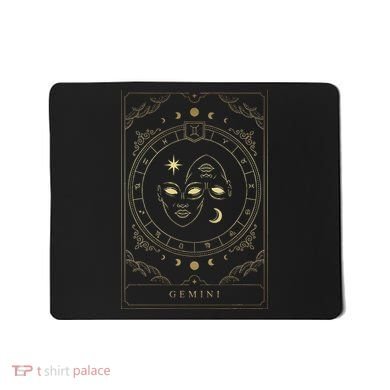Gemini Tarot Card Zodiac Mousepad
