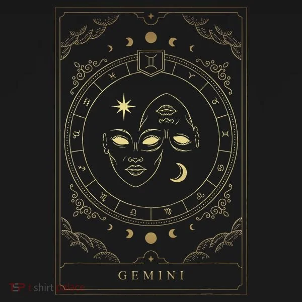 Gemini Tarot Card Zodiac Toddler Hoodie
