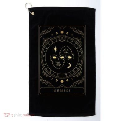 Gemini Tarot Card Zodiac Golf Towel