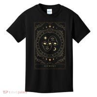 Gemini Tarot Card Zodiac Kids T-Shirt thumb 0
