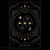 Gemini Tarot Card Zodiac Tote Bag thumb 4