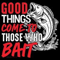Good Things Come To Those Who Bait Baby Bodysuit thumb 2