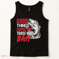 Good Things Come To Those Who Bait Tank Top thumb 2