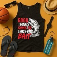 Good Things Come To Those Who Bait Tank Top thumb 4