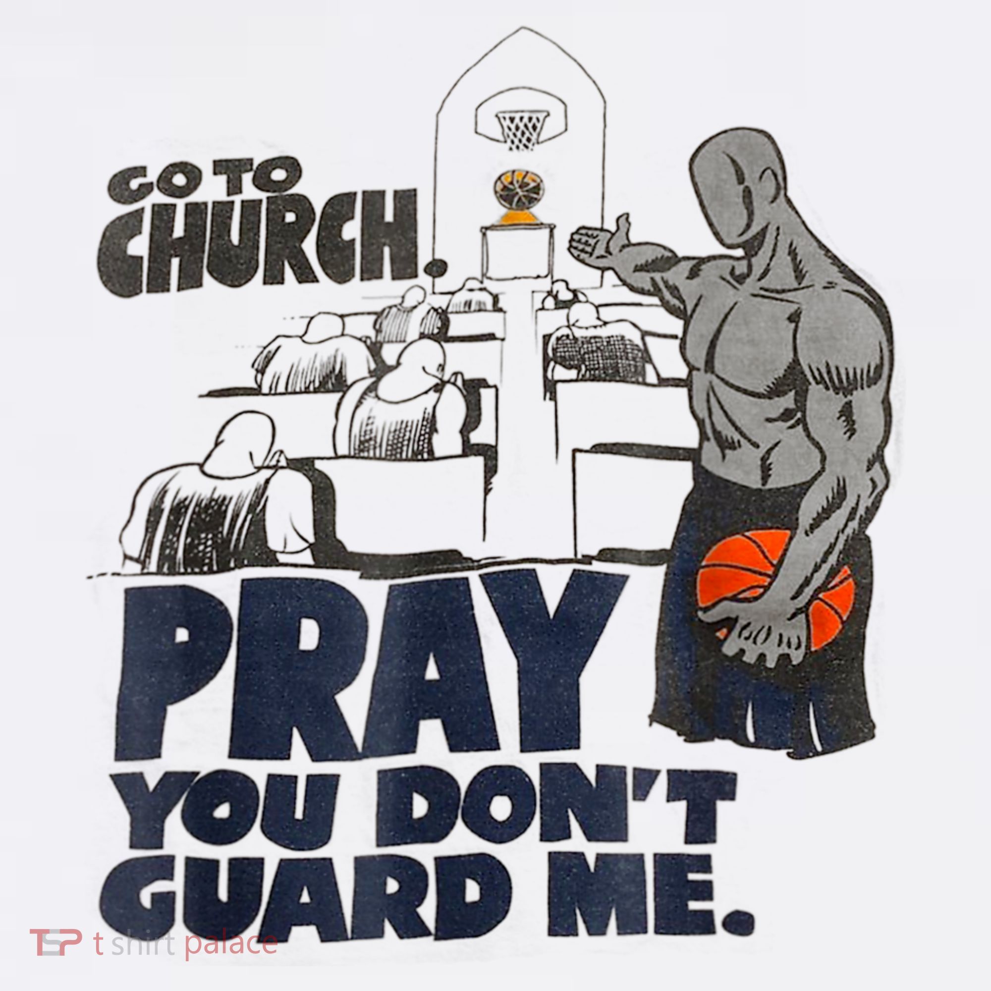 Go To Church Pray You Don't Guard Me Funny Women's Tank Top