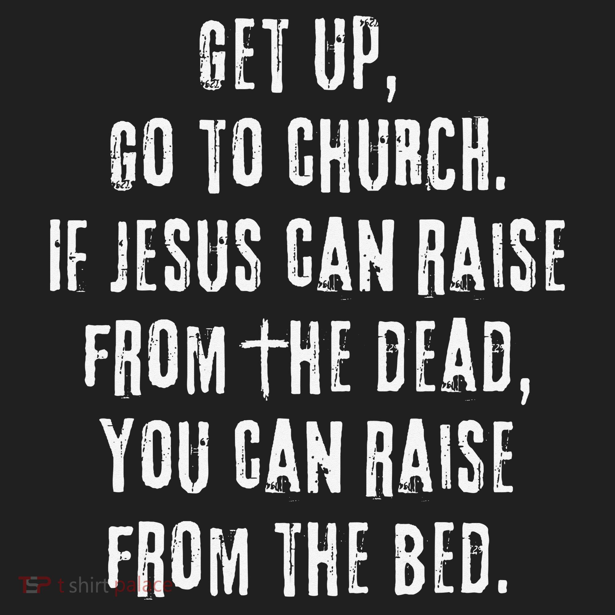 GO TO CHURCH Funny Christian Fellowship Golf Towel