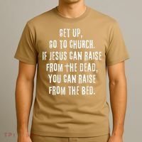 GO TO CHURCH Funny Christian Fellowship T-Shirt thumb 3