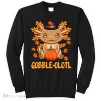 Gobble-Olotl - The Cute Thanksgiving Axolotl Sweatshirt thumb 0