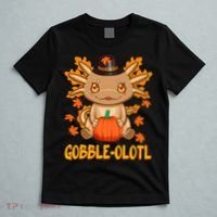 Gobble-Olotl - The Cute Thanksgiving Axolotl T-Shirt thumb 5
