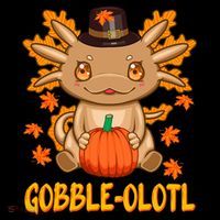 Gobble-Olotl - The Cute Thanksgiving Axolotl Coffee Mug thumb 5