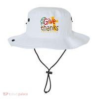 Give Thanks Cross Thanksgiving Bucket Hat thumb 0