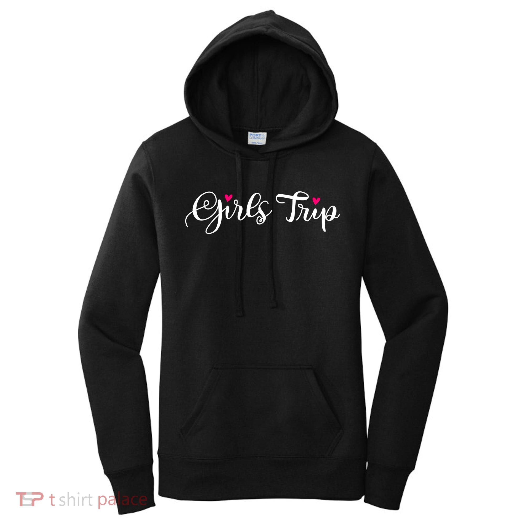 Girls Trip Cute Matching Getaway Vacation Gift Girls Weekend Gift Women's Hoodie