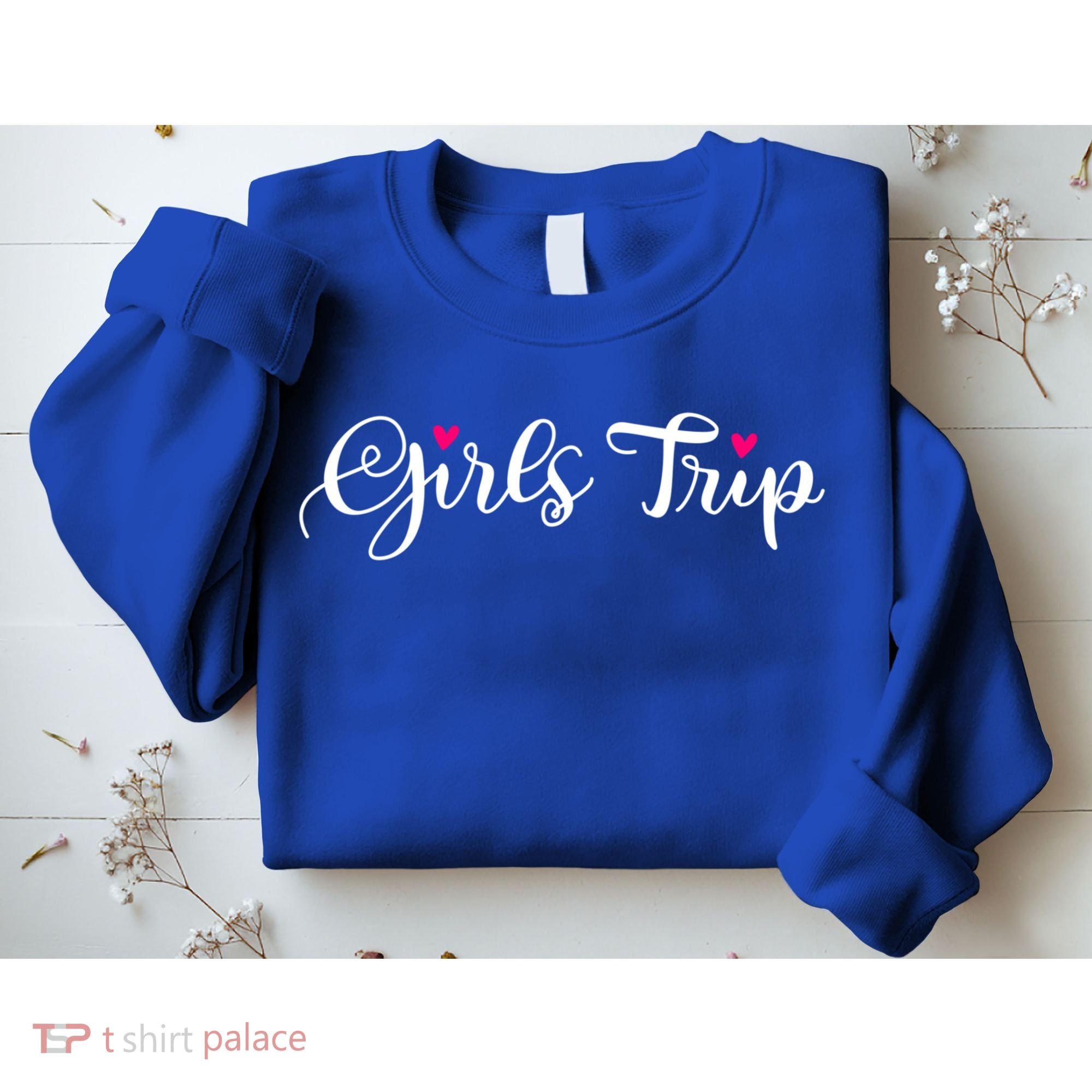 Girls Trip Cute Matching Getaway Vacation Gift Girls Weekend Gift Sweatshirt
