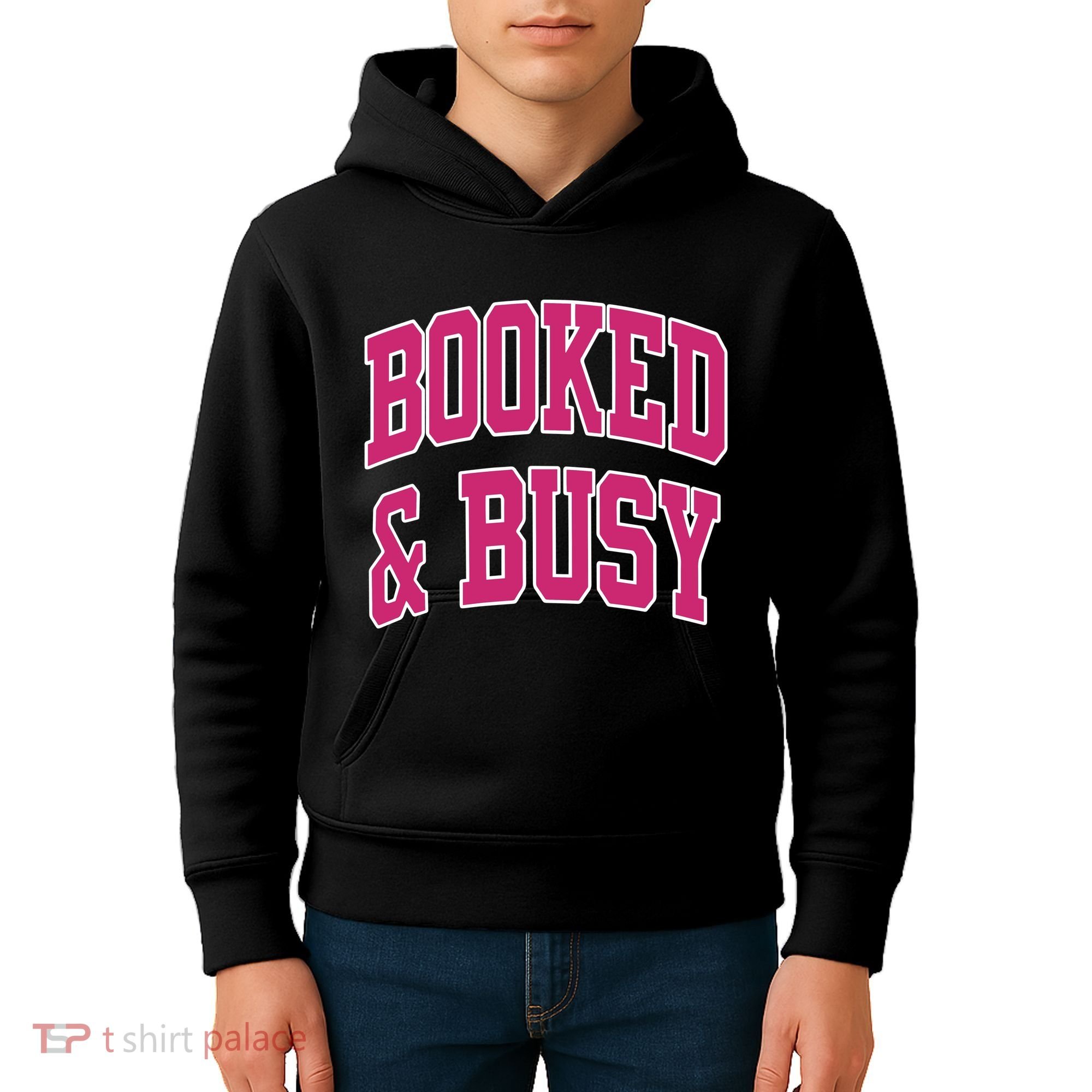 Girl Tribe Co Booked & Busy Kids Hoodie