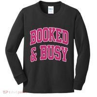Girl Tribe Co Booked & Busy Kids Long Sleeve Shirt thumb 0