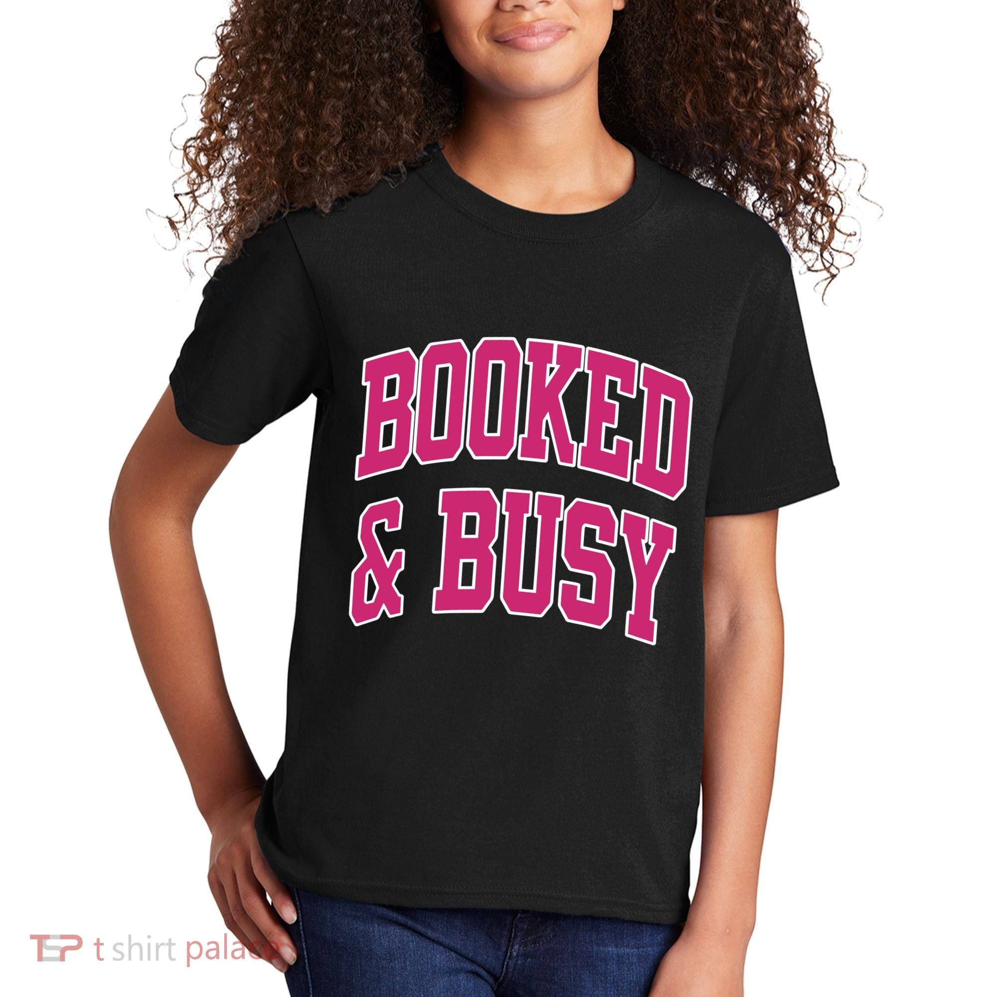 Girl Tribe Co Booked & Busy Kids T-Shirt