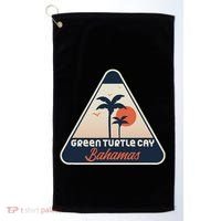 Green Turtle Cay Bahamas Golf Towel thumb 0