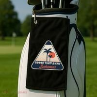 Green Turtle Cay Bahamas Golf Towel thumb 2