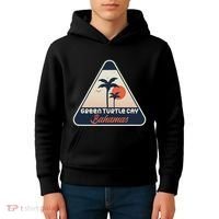Green Turtle Cay Bahamas Kids Hoodie thumb 4